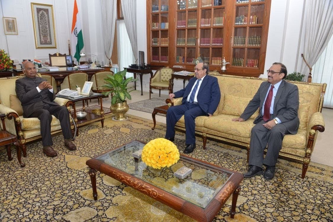 Formal office meeting